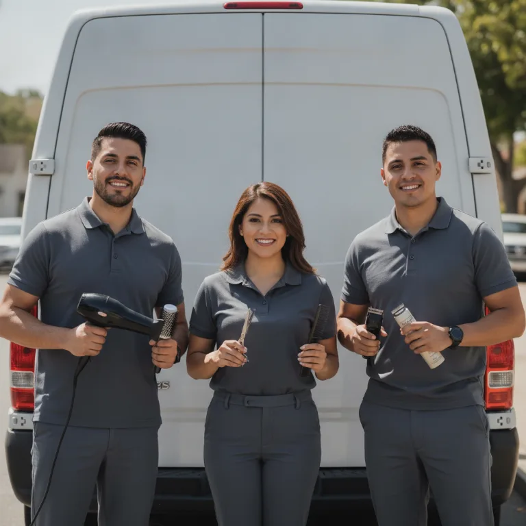 Cabeleireiro de Luxo equipe em Jabaquara